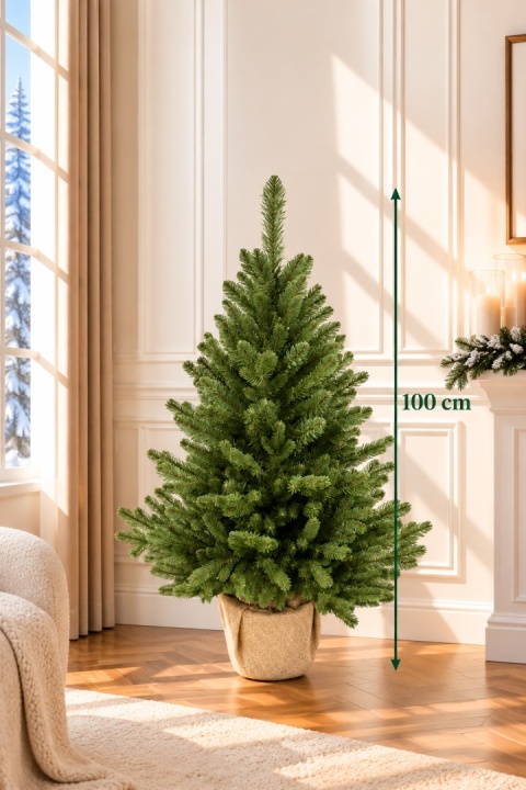 Choinka Aspen PE Green 100cm (DC2162) fi 67cm