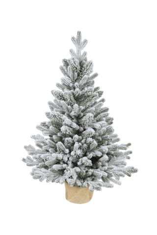 Aspen PE Snow Christmas Tree 100cm (DC2164) 67cm diameter