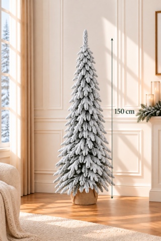 Everest PE Snow Christmas Tree 150cm (DC0252) 67cm diameter
