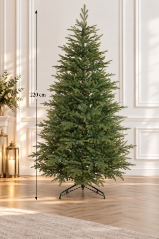 Alaska 100% PE Spruce Christmas Tree 220cm (E)