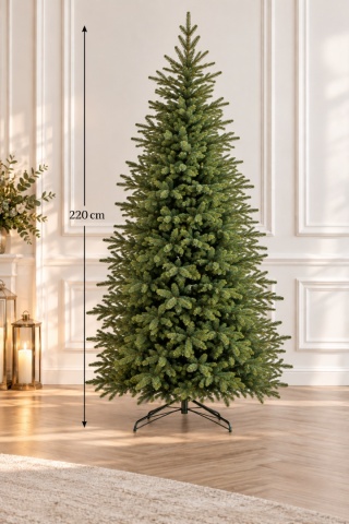 Alaska PE Spruce Christmas Tree 220cm (E)