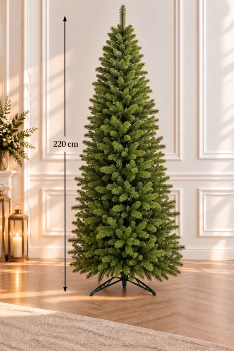 Choinka Świerk PE Slim 220cm (E)