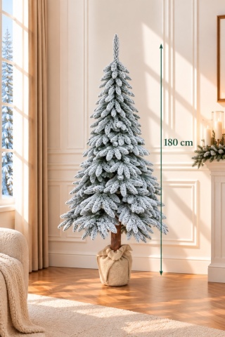 Choinka Tatra PVC Snow 180cm na pniu (DC1006) fi 85cm