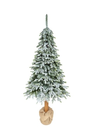 Choinka Uppsala PE Frost 180cm na pniu (DC1116) fi 82cm