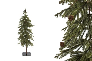 93 cm fringed Christmas tree, silicone branches, metal base (CHOI01003)