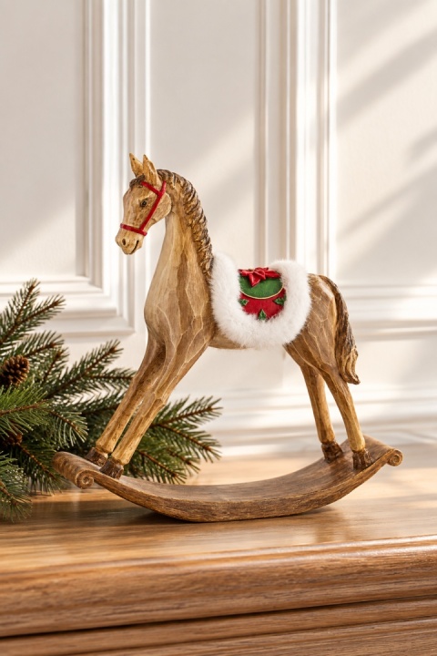 Konik "ciosany" na biegunach poliresin (179662)