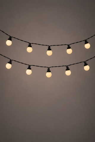 Lampki partylight 30LED ciepłe/kolorowe 11funkcji timer 4,35m (890938)