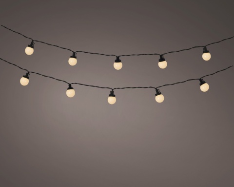 Lampki partylight 30LED ciepłe/kolorowe 11funkcji timer 4,35m (890938)