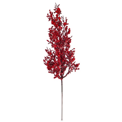 Gałązka 54cm z czerwonymi owocami (180620)
