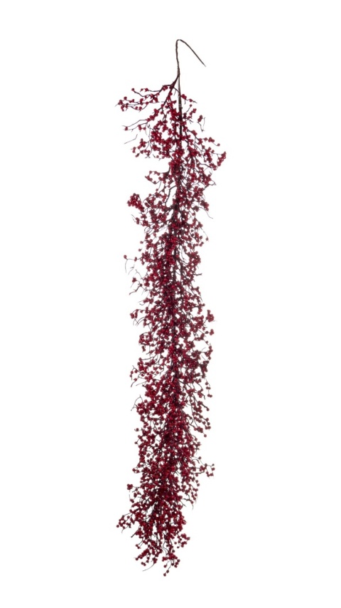 Girlanda 140cm z czerwonymi owocami (122778)