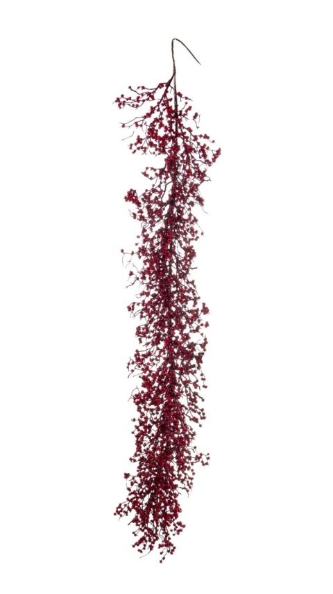 Girlanda 140cm z czerwonymi owocami (122778)